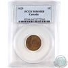 Image 1 : 1-cent 1929 PCGS Certified MS-64 RB.