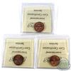 Image 2 : 1-cent, 1933 RED, 1934 R&B, & 1935 RED All ICCS Certified MS-64  3pcs.