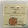 Image 1 : 1-cent 1941 ICCS MS-65 RED