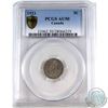 Image 1 : 5-cent 1921 PCGS Certified AU-50  *RARE KEY DATE* Exceptional coin with choice eye appeal.
