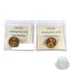 Image 2 : 5-cent 1942 & 1943 Tombac, Both ICCS Certified MS-65  Both coin have superb eye appeal with consiste
