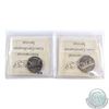 Image 2 : 5-cent 1956 & 1957 ICCS Certified MS-65. 2pcs