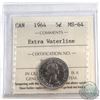 Image 1 : 5-cent 1964 Extra Waterline ICCS Certified MS-64.