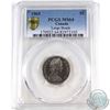 Image 1 : 5-cent, 1965 'Large Beads' PCGS Certified MS-64  This is the Attached Jewel type, the more rare vari