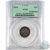 Image 1 : 10-cent 1884 PCGS Certified XF-40  *KEY DATE*