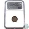 Image 2 : 10-cent 1891 21 Leaves, Small Date NGC Certified VF-35.