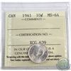 Image 1 : 10-cent 1941 ICCS Certified MS-64. *Blast White*
