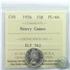 Image 1 : 10-cent 1956 ICCS Certified PL-66 Heavy Cameo