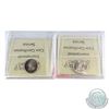 Image 2 : 10-cent 1960 & 1966 Both ICCS Certified MS-66. 2pcs