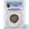 Image 1 : 25-cent 1875H PCGS Certified F-15. ** KEY DATE **