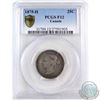 Image 1 : 25-cent 1875H PCGS Certified F-12. *Key Date*
