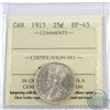 Image 1 : 25-cent 1915 ICCS Certified EF-45. *KEY DATE*