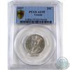 Image 1 : 25-cent 1927 PCGS Certified AU-55. A nice bright coin with hints of golden toning.