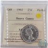 Image 1 : 25-cent 1962 ICCS Certified PL-66 Heavy Cameo