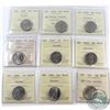 Image 1 : 25-cent 2003-2006 ICCS Certified MS-65. Included are 2003P, 2003P New Effigy, 2004P St. Croix, 2004P