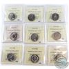 Image 2 : 25-cent 2003-2006 ICCS Certified MS-65. Included are 2003P, 2003P New Effigy, 2004P St. Croix, 2004P