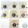Image 2 : 25-cent 2007-2009 ICCS Certified MS-66. Included are 2007 Wheelchair Curling, 2007 Alpine Skiing, 20
