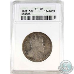 50-cent 1902 ANACS Certified VF-20.