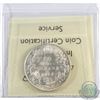 Image 2 : 50-cent 1917 ICCS Certified AU-55. Bright coin with lots of Mint Luster.