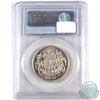 Image 2 : 50-cent 1947 Maple Leaf Curved Left PCGS Certified MS-64.