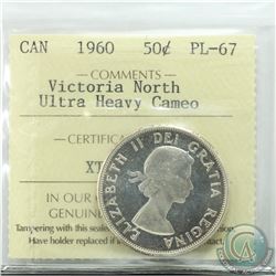 50-cent 1960 Victoria North ICCS Certified PL-67 Ultra Heavy Cameo