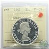 Image 1 : Silver $1 1961 ICCS Certified PL-66 Heavy Cameo