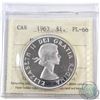 Image 1 : Silver $1 1963 ICCS Certified PL-66 Heavy Cameo