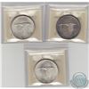 Image 2 : Silver $1 1967 ICCS Certified MS-65. 3pcs