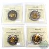 Image 2 : $2 1999 Numismatic BU, 1999 Nunavut, 2000 Knowledge & 2005 ICCS Certified MS-66. 4pcs
