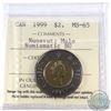 Image 1 : $2 1999 Nunavut 'MULE' ICCS Certified MS-65 NBU.