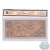 Image 2 : 130-10-04-10 1859 Colonial Bank of Canada $5. Hough (one Signature), Fully Engraved Date, Pink Tint.