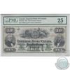 Image 1 : 375-16-10 1915 Imperial Bank of Canada $10, Various-Howland, S/N: 319655/B, PMG VF-25. Problem free.