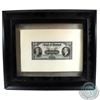 Image 1 : 505-62-02P 1938 The Bank of Montreal $10 Face Proof Note Mounted on Cardboard in Nice Black Frame.