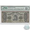 Image 1 : DC-8e-iii-O 1878 Dominion of Canada $1, Various-Harington, S/N: 051586 Series C. PMG Choice F-15.