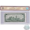 Image 2 : Error, BC-45b-i-E25a-i 1967 $1 Beattie-Rasminsky, S/N: F/P9373752. BCS Certified EF-40 Original "Cut