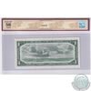 Image 2 : BC-37b-N1-ii-N9-N10-I 1954 Bank of Canada Modified $1, Beattie-Rasminsky S/N: G/O0808080, BCS certif