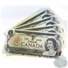Image 1 : 100x Consecutive UNC 1973 $1.00 Notes - ECN2031301-400. Includes RADAR note ECN2031302.