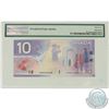 Image 2 : BC-63bA. 2001 Bank of Canada Replacement $10, Knight-Dodge, S/N: FEN2546469. PMG Superb Gem UNC-67 E