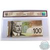 Image 2 : BC-66a-i-N1-iii. 2004 Bank of Canada $100, Jenkins-Dodge, Printed 2003, 4 Digit RADAR, S/N: EJA87424