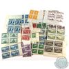Image 1 : Mixed Lot of Canada Stamps from the 30's, 40's & 50's. Almost all the stamps are blocks and range fr