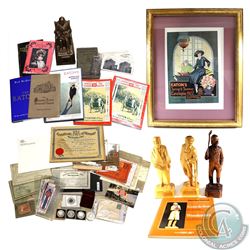 Bulk Lot; Large lot of historic items, including a T. Eaton Co. Limited Canada big lot - Non-T. Eato