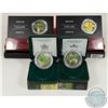 Image 1 : RCM Issue; 2002-2006 $5 Coloured Silver Maple Leaf Collection (Tax Exempt). You will receive the 200