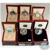 Image 1 : RCM Issue; 2003-2005 $20 Complete Natural Wonders Fine Silver Coin Collection (Tax Exempt). You will