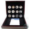 Image 1 : RCM Issue; 2012 Official Diamond Jubilee Silver 12-Coin Collection in Deluxe Presentation Case issue