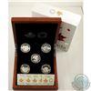 Image 1 : RCM Issue; 2014 $25 O Canada 5-coin Set with Deluxe Case (Tax Exempt). Set includes; The Igloo, Cowb