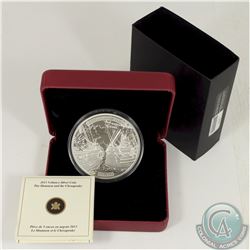 RCM Issue; 2013 $50 HMS Shannon & USS Chesapeake 5oz. Silver (Tax Exempt).