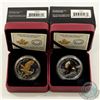 Image 1 : RCM Issue; 2014 $20 Perched Bald Eagle & Soaring Bald Eagle Fine Silver Coins (Tax Exempt). Minor we