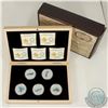 Image 1 : RCM Issue; 2014-2015 Complete $20 Great Lakes 5-coin Set in Deluxe Case (Tax Exempt).