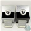 Image 1 : RCM Issue; 2016 & 2017 $10 Welcome to the World - Baby Feet Fine Silver Coins (Tax Exempt). 2pcs.
