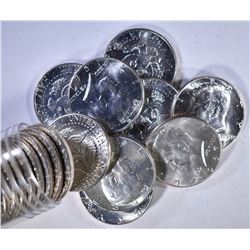 1967 BU KENNEDY HALF DOLLAR ROLL